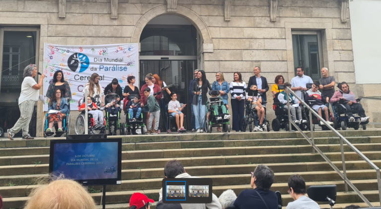 Las entidades de ASPACE-Galicia celebraron el Día Mundial de la Parálisis Cerebral bajo el lema “He nacido para vivir la vida”