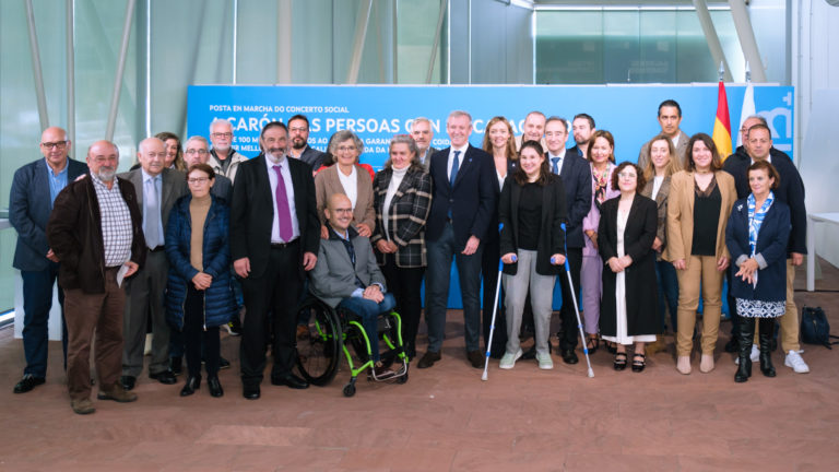 Acuerdo entre la Xunta de Galicia y las entidades de la discapacidad para el concierto social de las plazas gestionadas por éstas